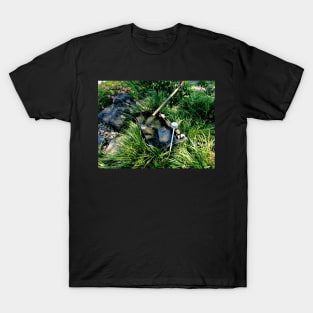 Water Basin in a Japanese Garden T-Shirt